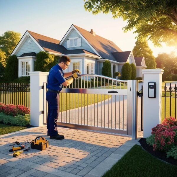 Automatic gate repairs in Horsley Park by Auto Gate Guys Sydney, including servicing of swing and sliding gates for long-term reliability
