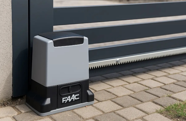 FAAC gate motors, globally recognised for its hydraulic and heavy-duty electric gate motors FAAC gate motors, globally recognised for its hydraulic and heavy-duty electric gate motors